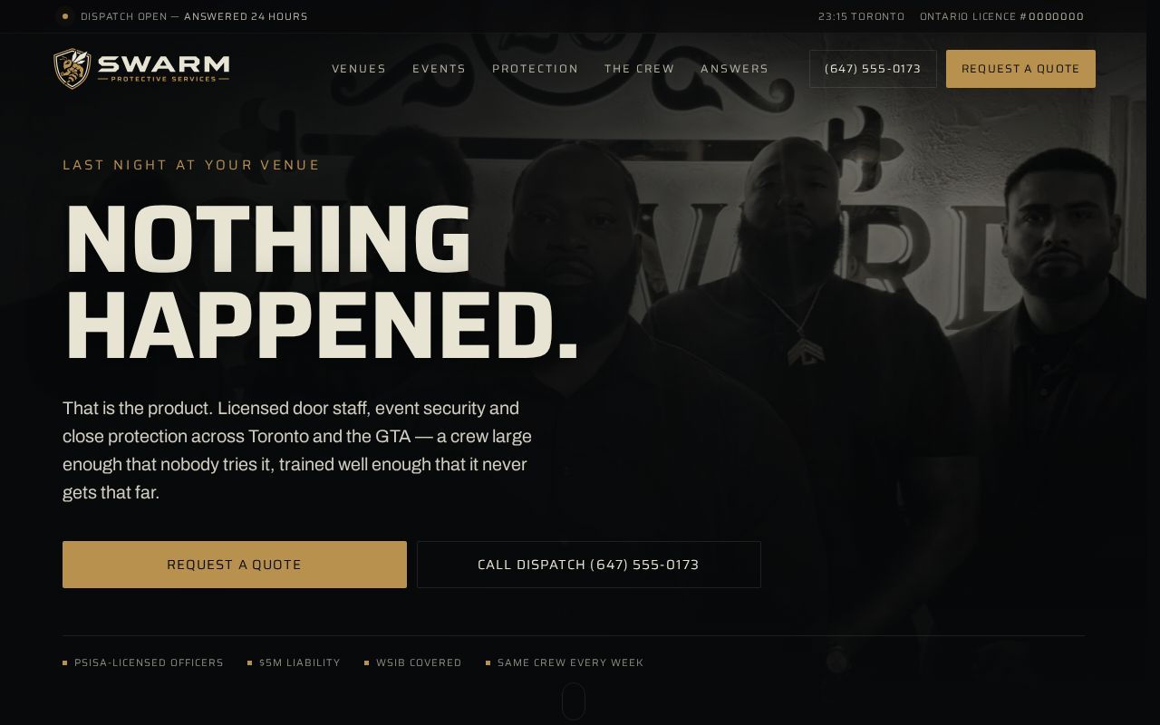 Preview of Swarm Protective Services