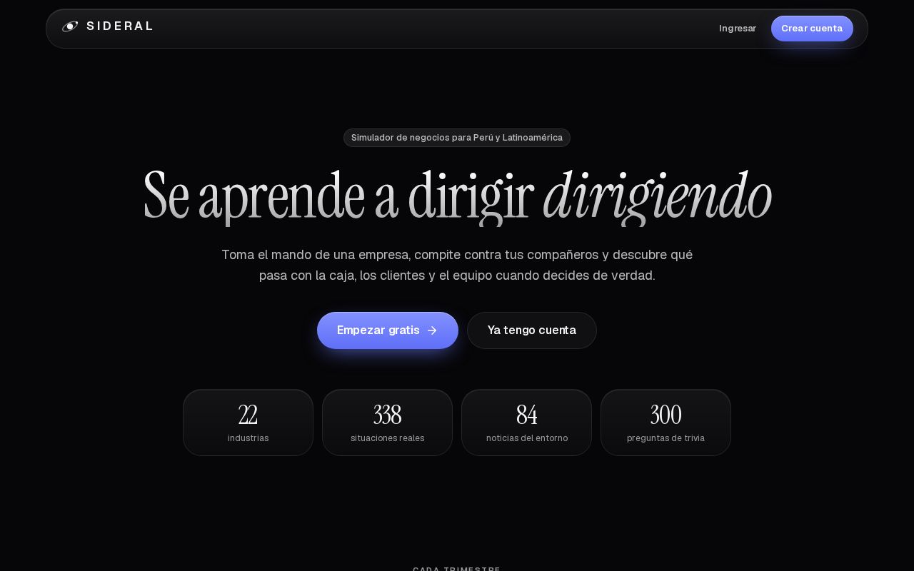 Preview of Sideral