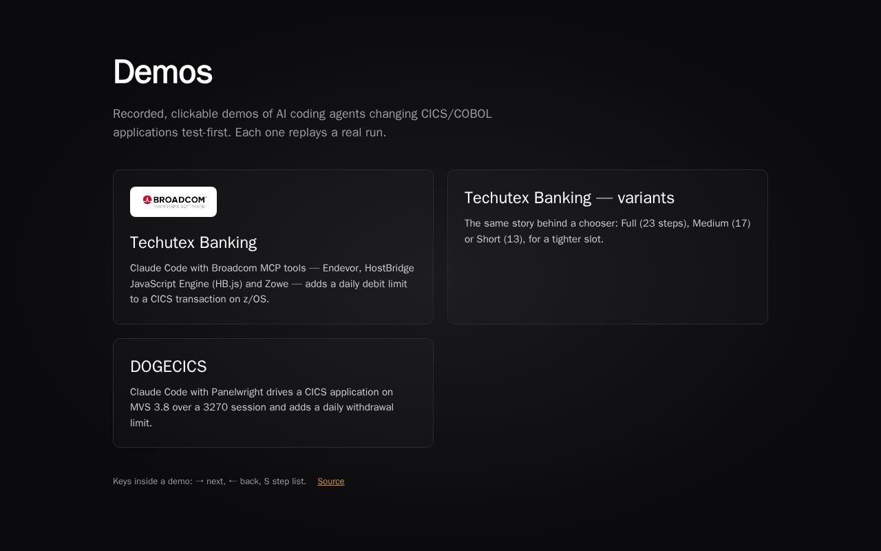 Preview of Demos
