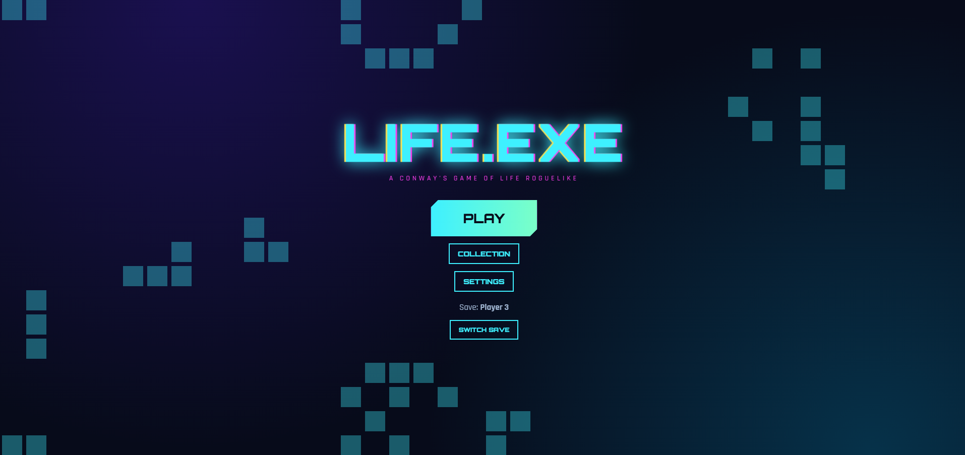 Preview of The game of life-roguelike