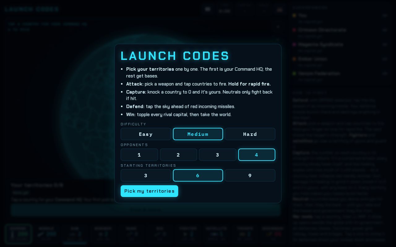 Preview of Launch Codes