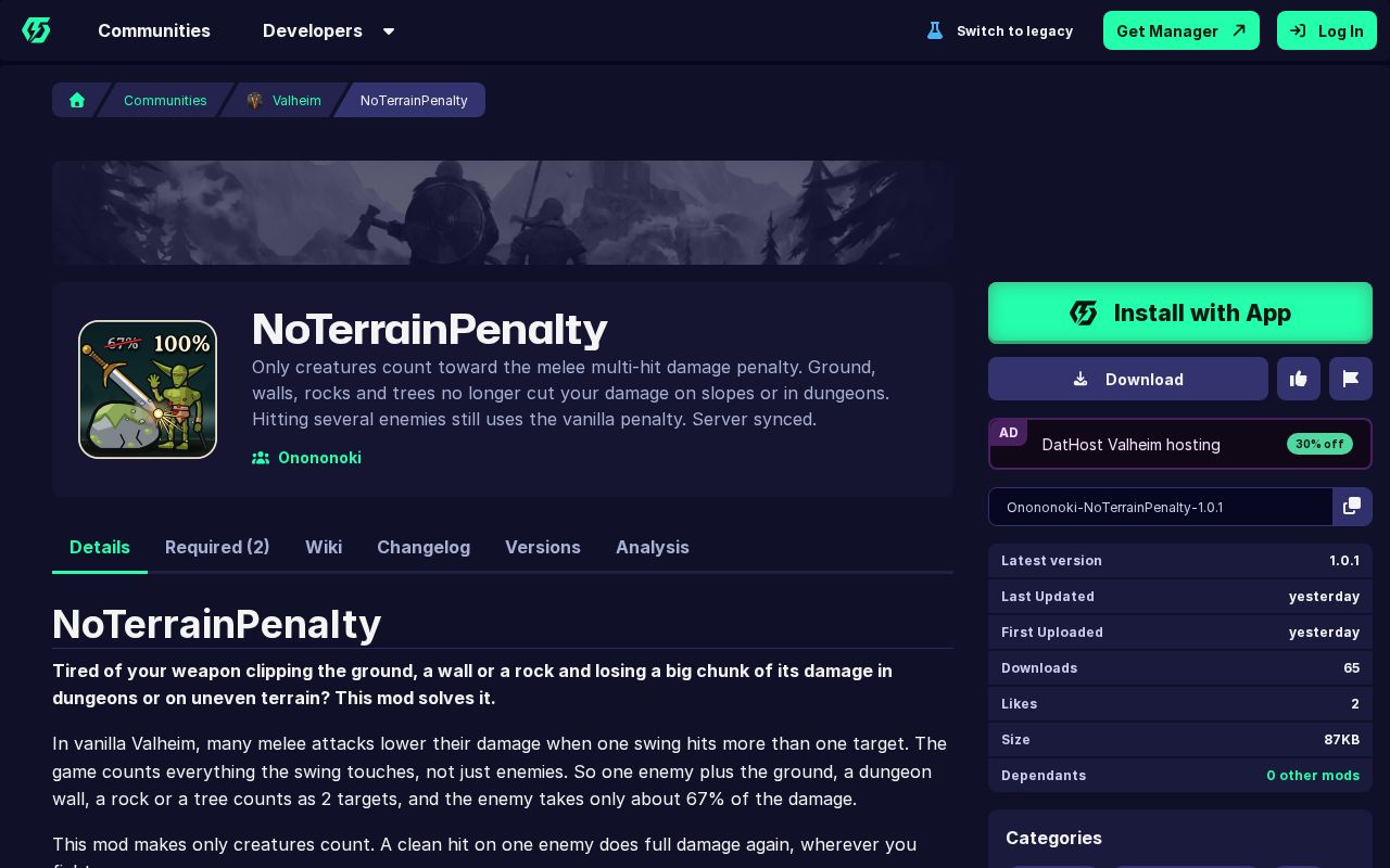 Preview of NoTerrainPenalty