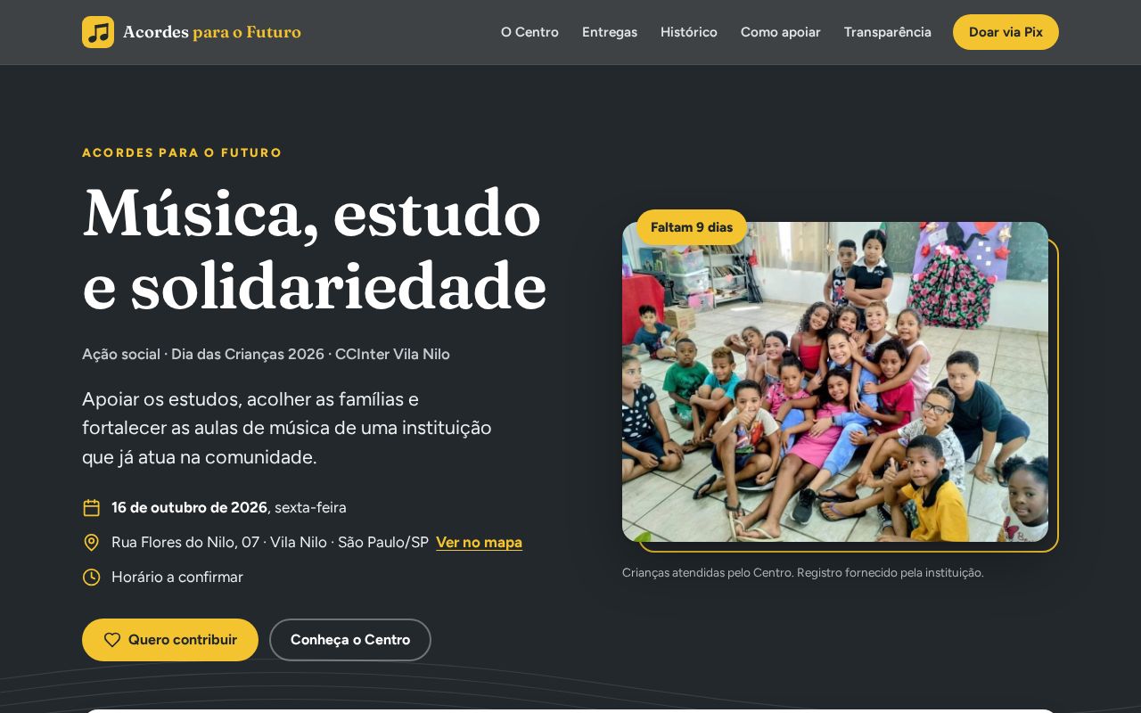 Preview of Acordes para o Futuro