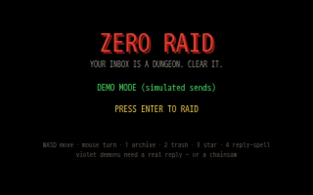 Preview of ZERO RAID