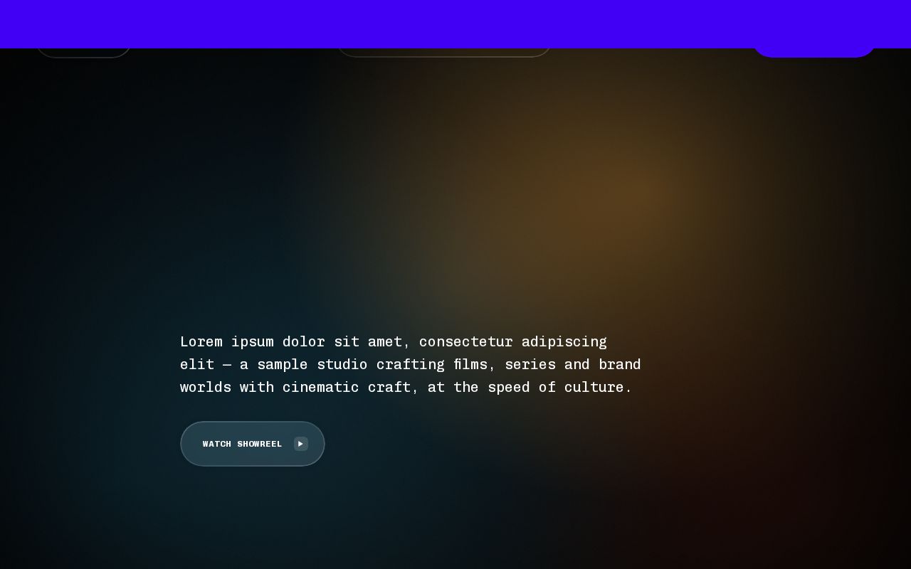 Preview of toogood studio website