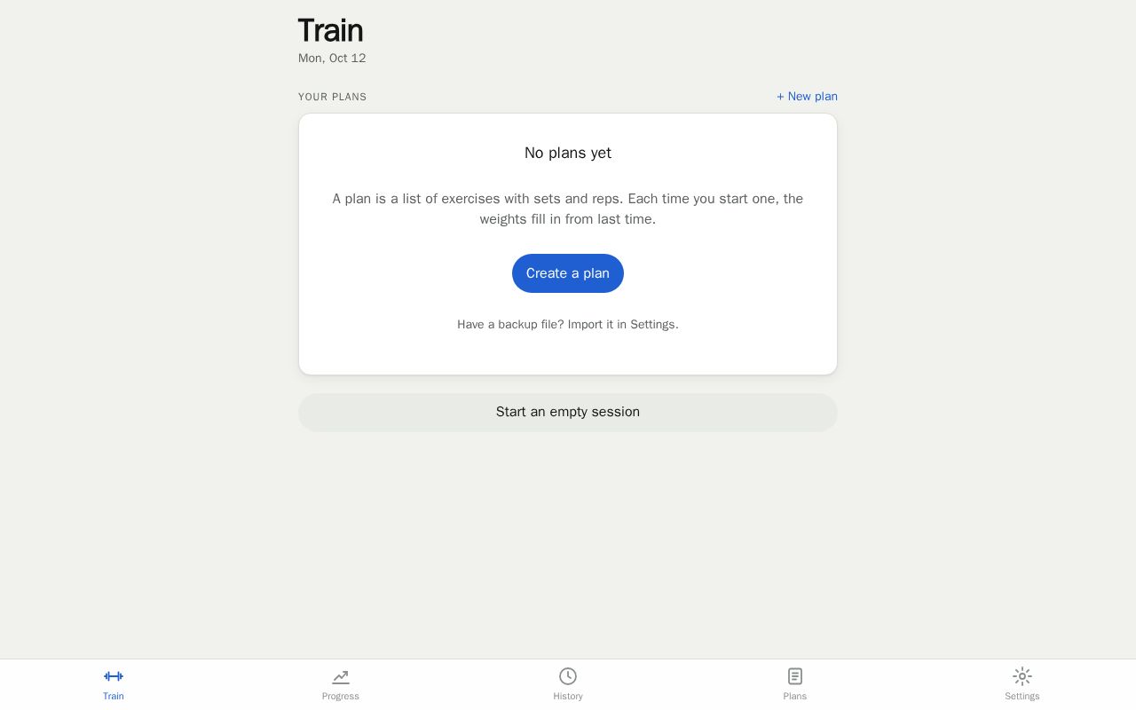 Preview of Liftlog