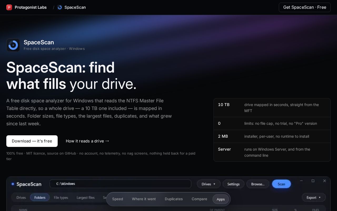 Preview of Spacescan