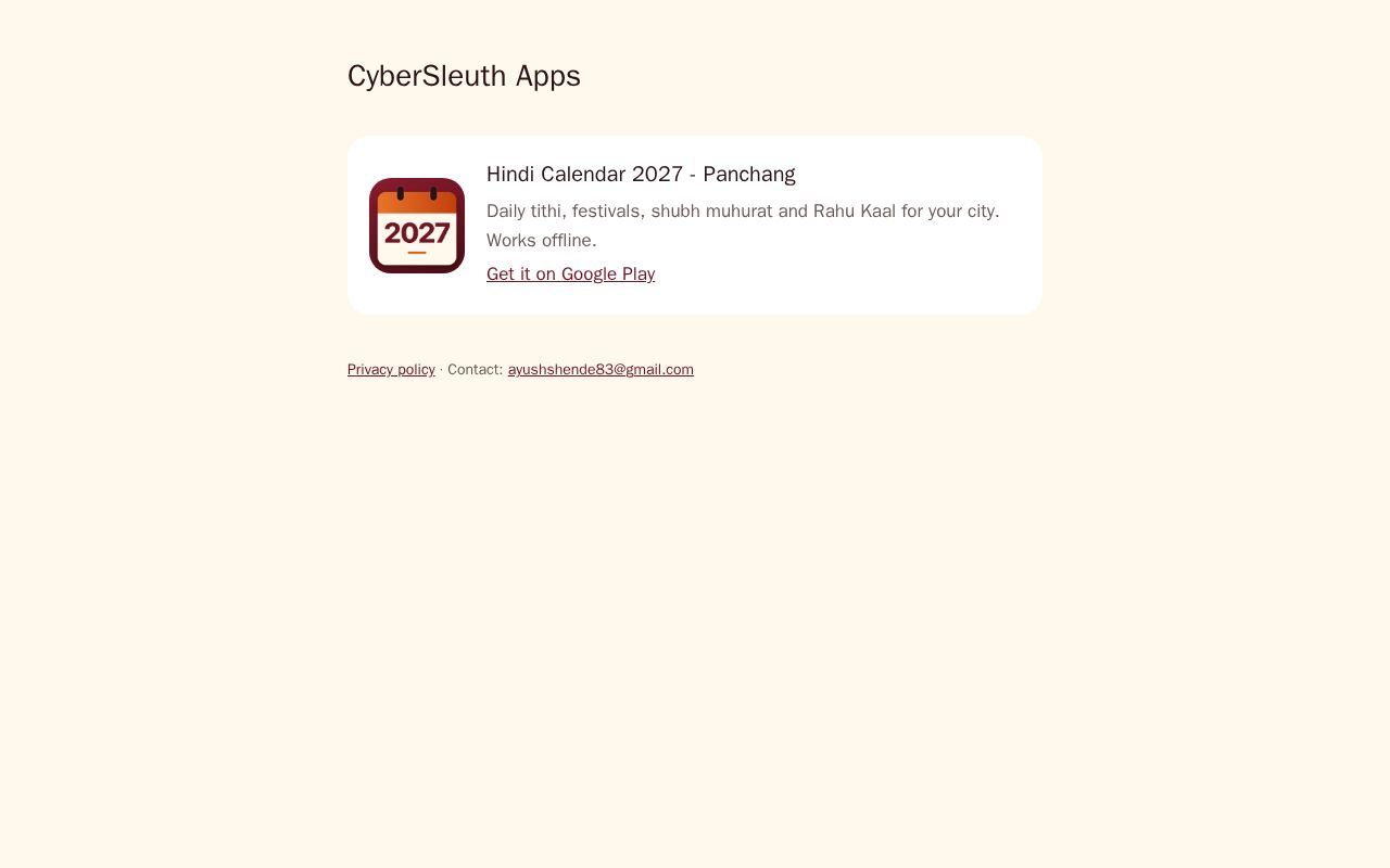 Preview of Cybersleuth0 Github Io