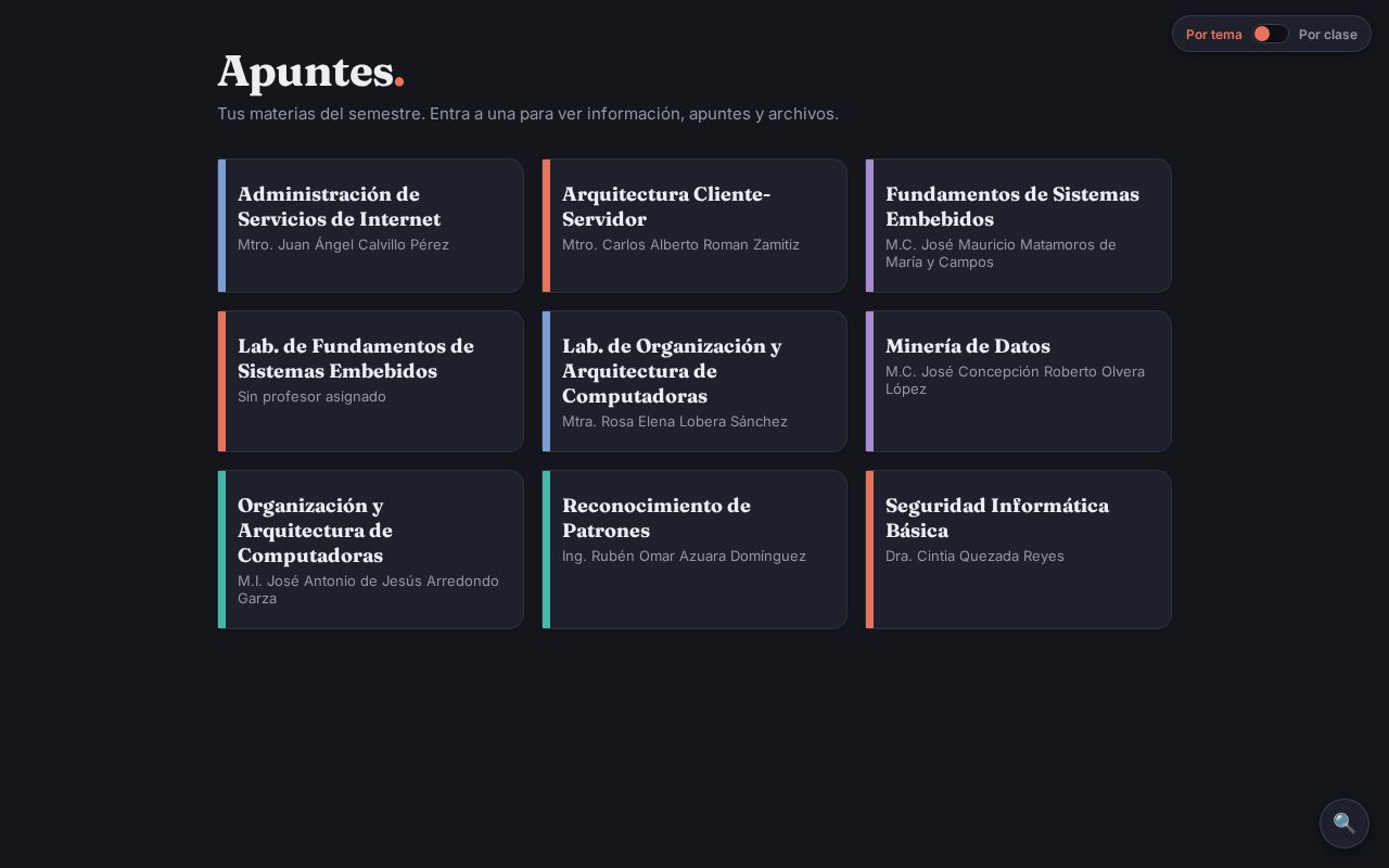 Preview of Apuntes de clase — Ing. en Computación UNAM, semestre 2027-1