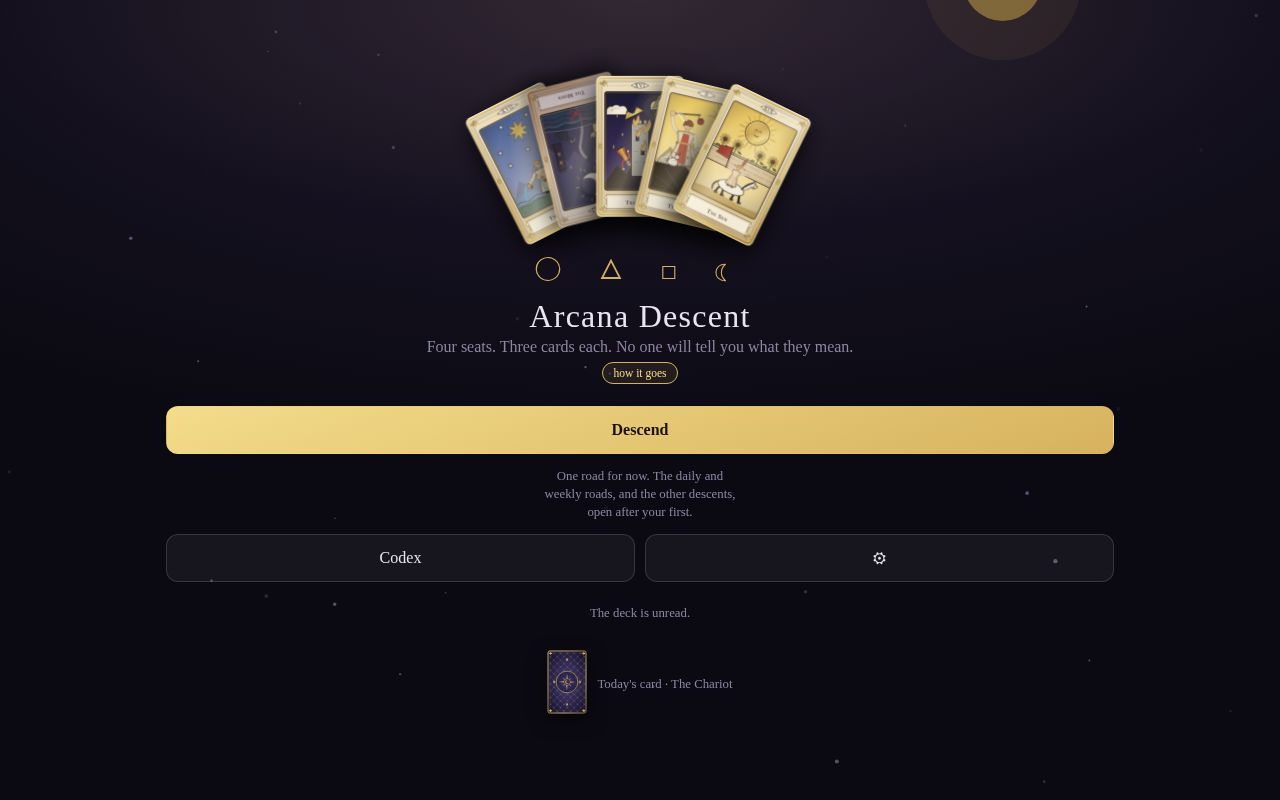 Preview of Tarot Game