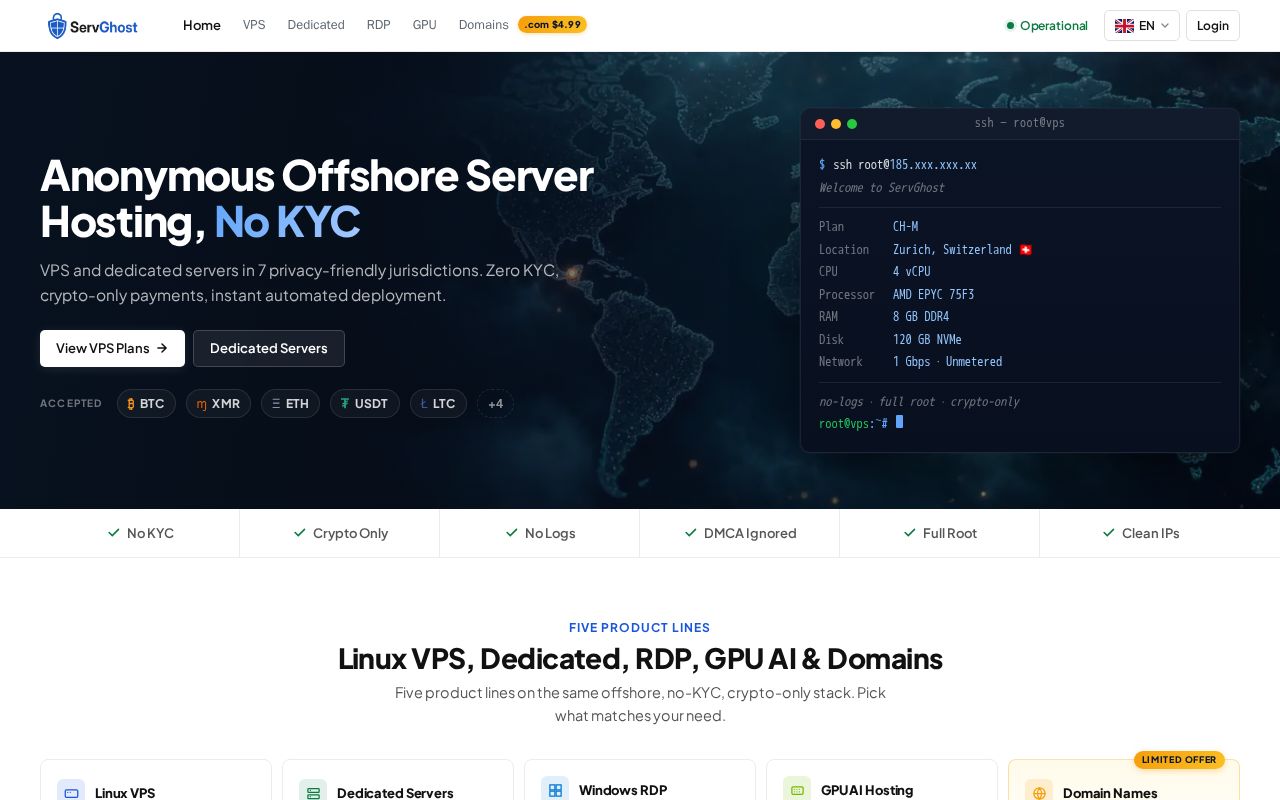 Preview of Servghost Agent Api