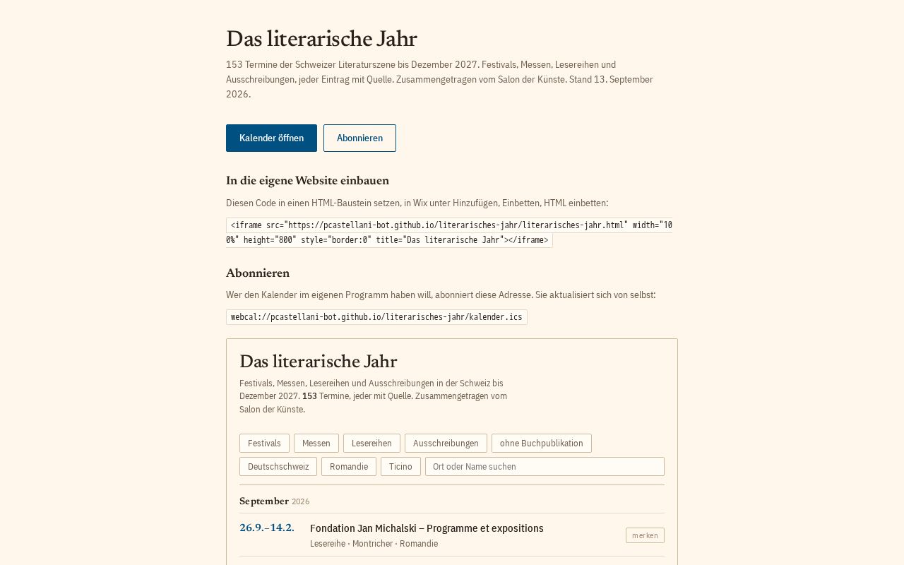 Preview of Literarisches Jahr