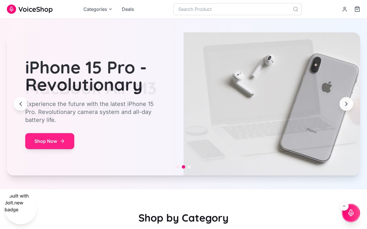 Preview of VoiceShop - The Future of Voice Commerce