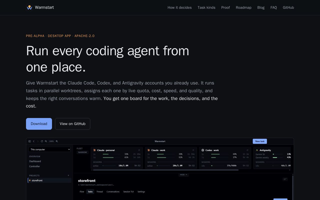 Preview of Warmstart