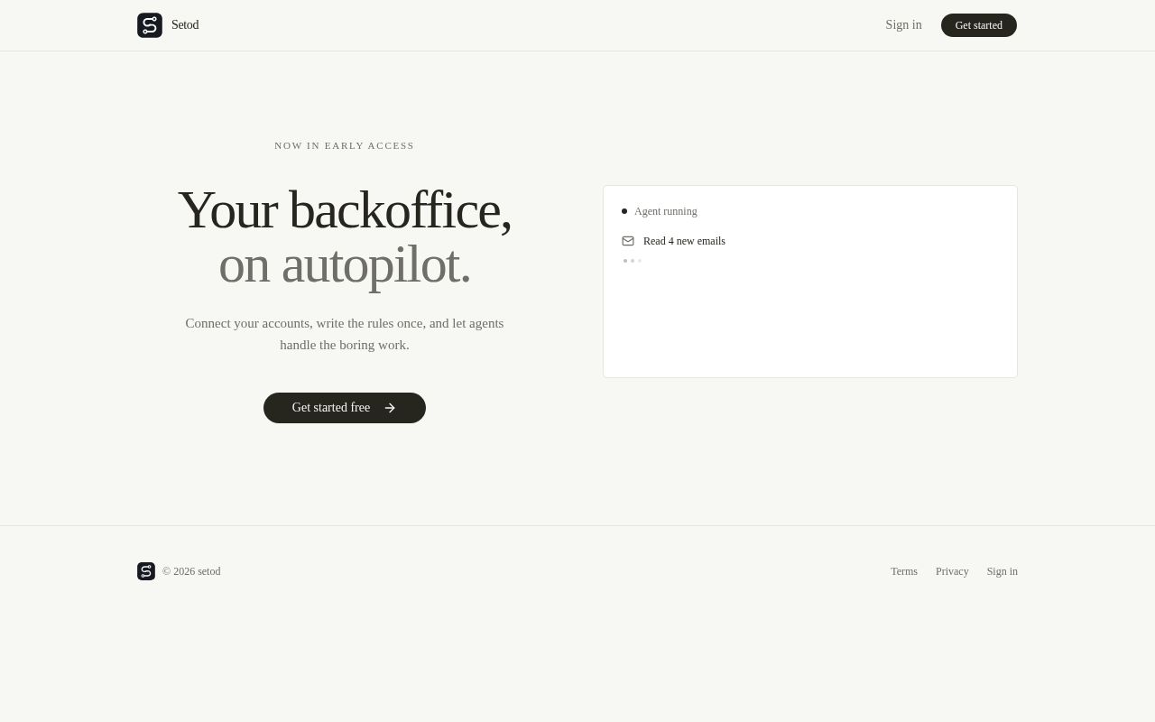 Preview of Setod Ai Backend