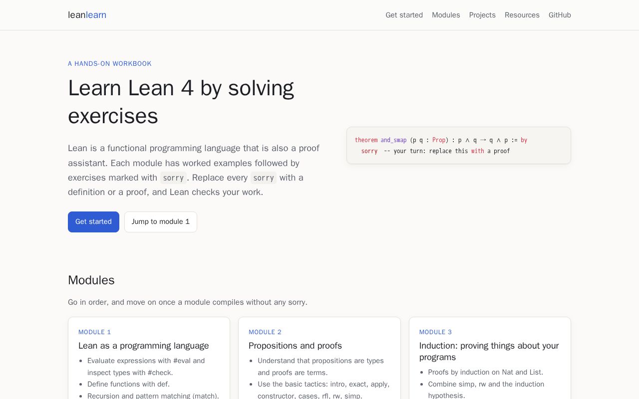 Preview of Leanlearn
