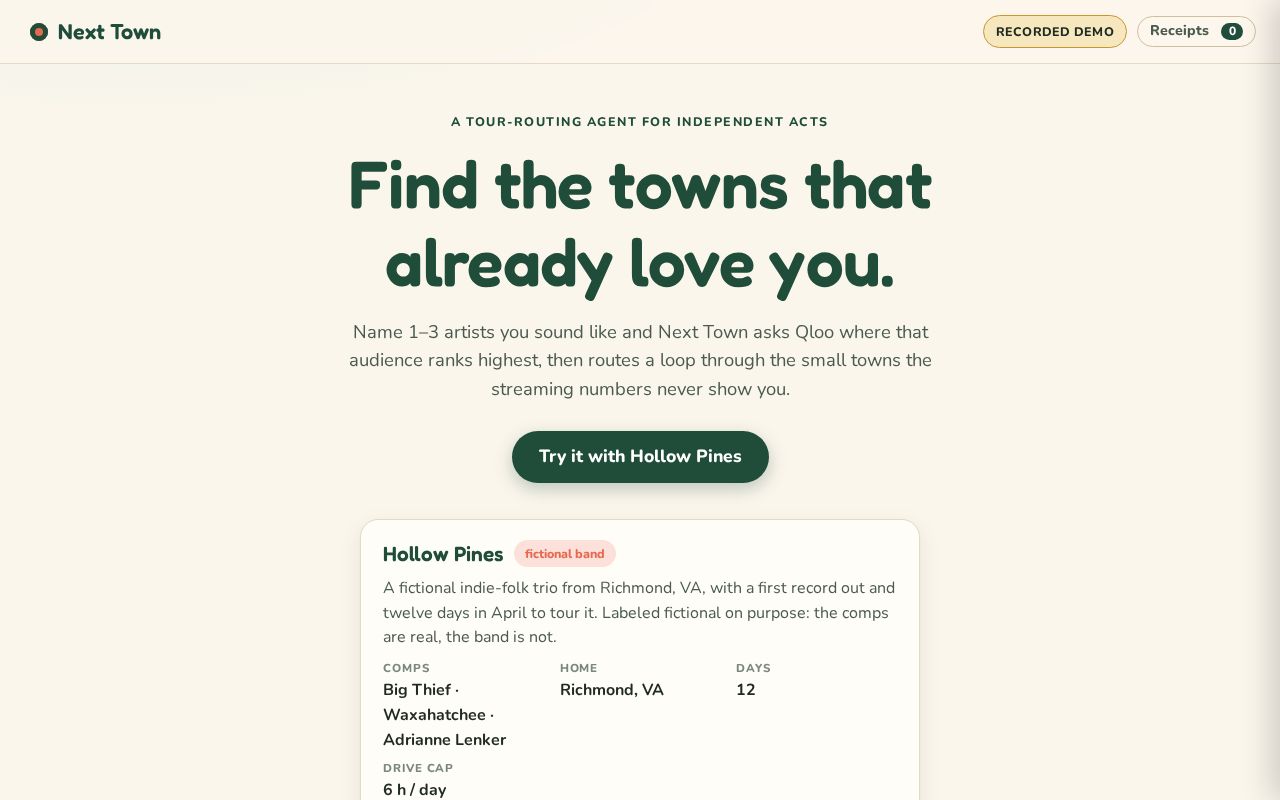 Preview of Next Town