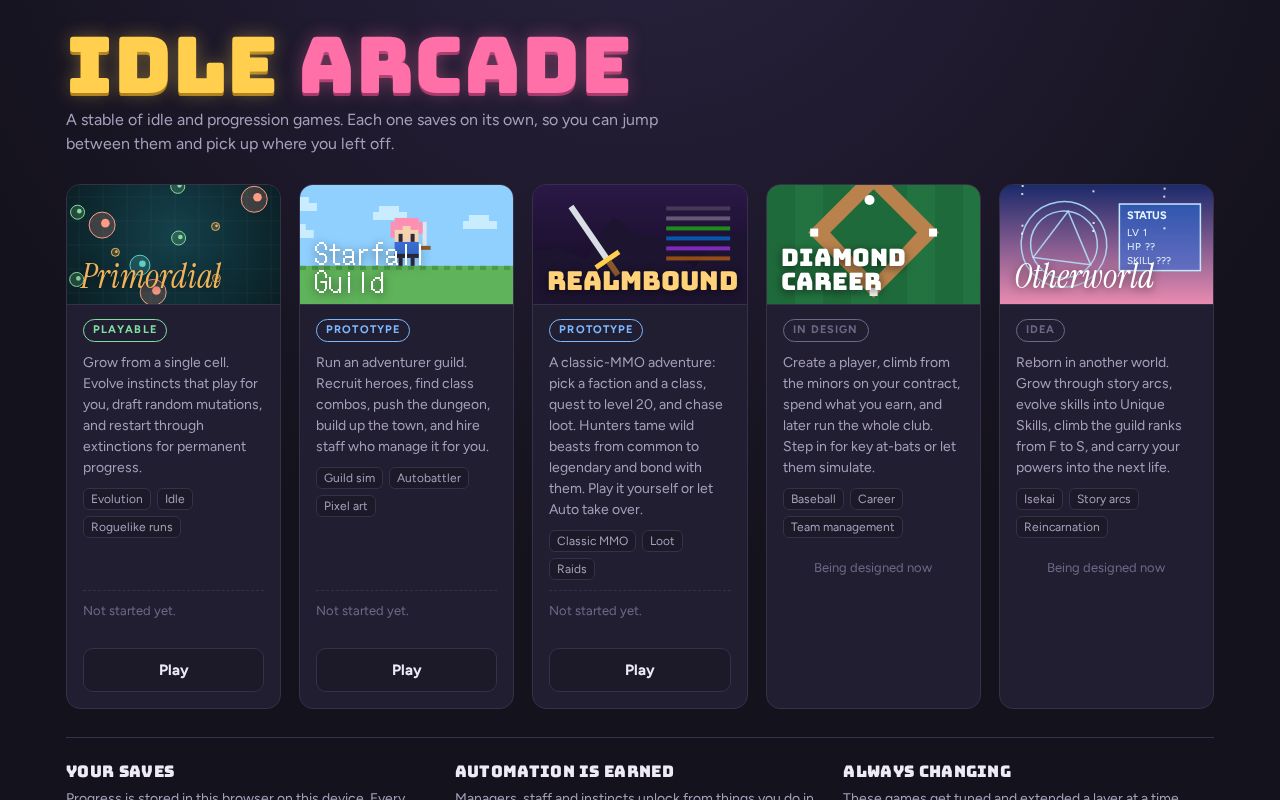 Preview of Idle Arcade