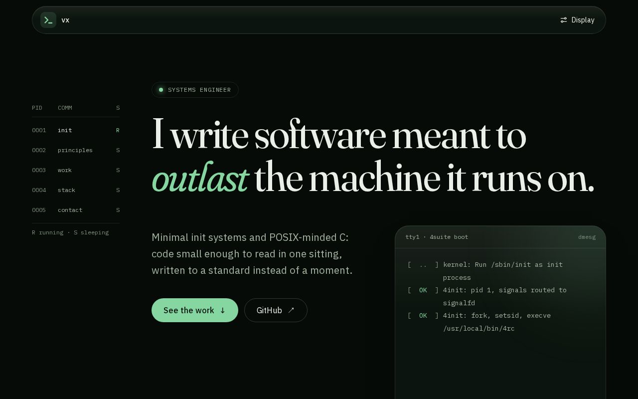 Preview of Website