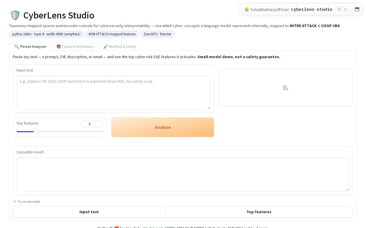 Preview of CyberLens Studio