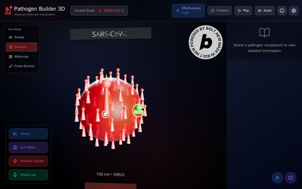 Preview of Pathogen Builder 3D