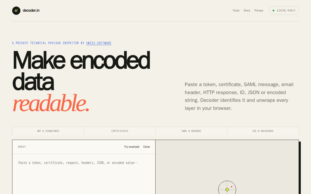 Preview of Decoder In