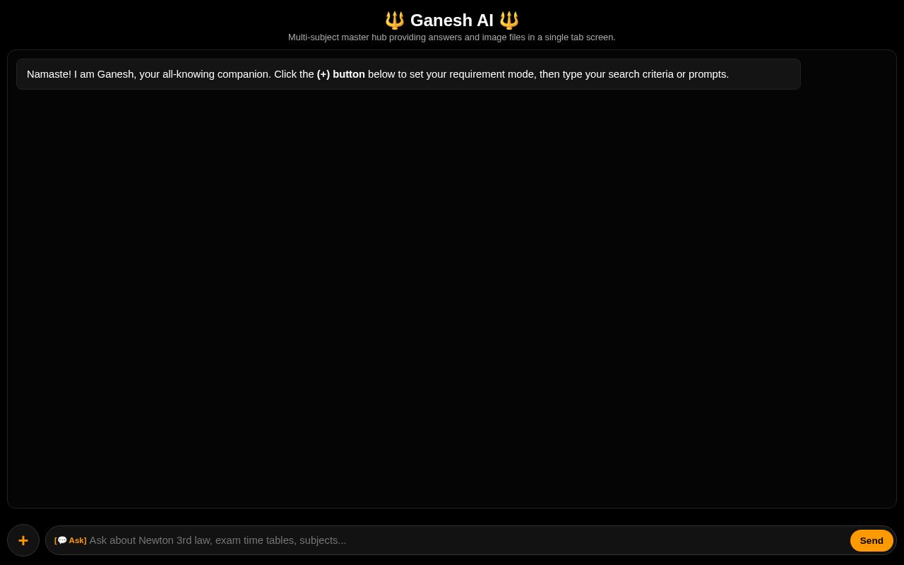 Preview of Ganesh AI
