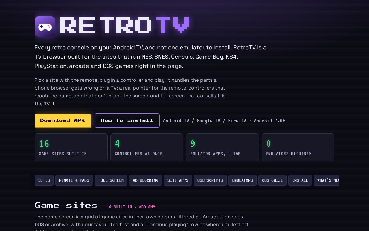 Preview of RetroTV
