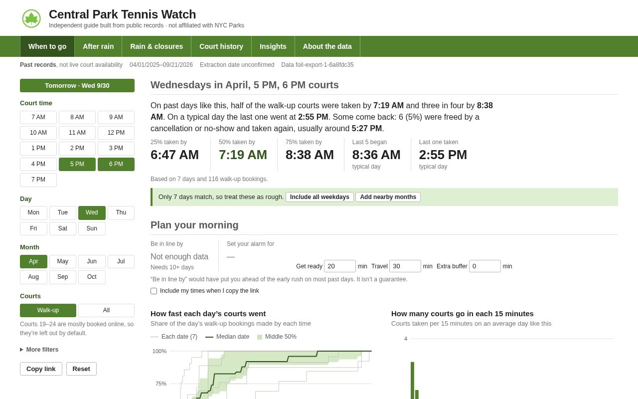 Preview of Central Park Tennis