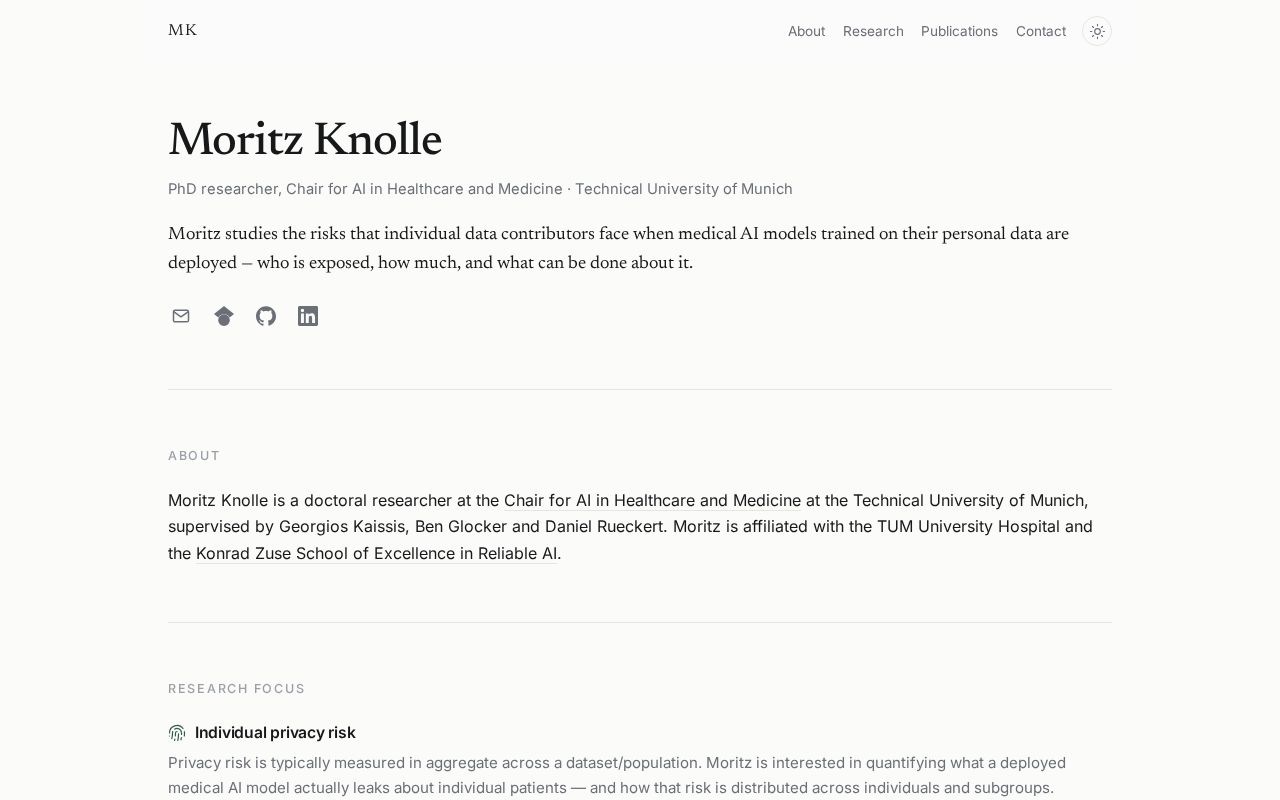 Preview of Moritzknolle Github Io