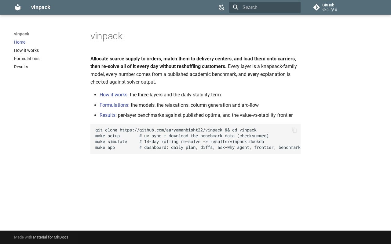 Preview of Vinpack