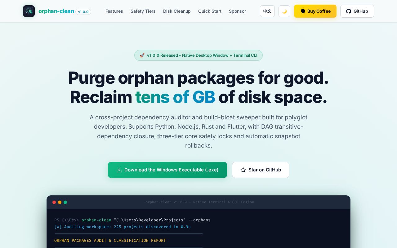 Preview of Orphan Clean