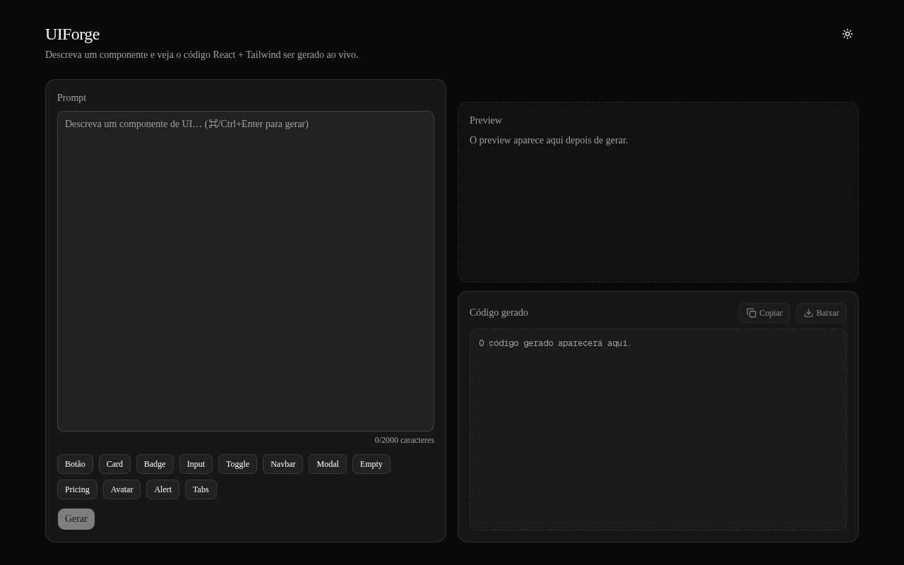 Preview of Uiforge