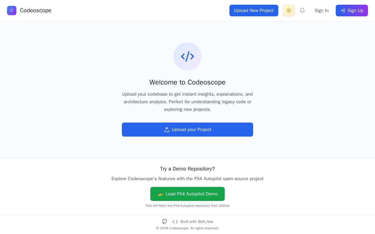 Preview of Codeoscope