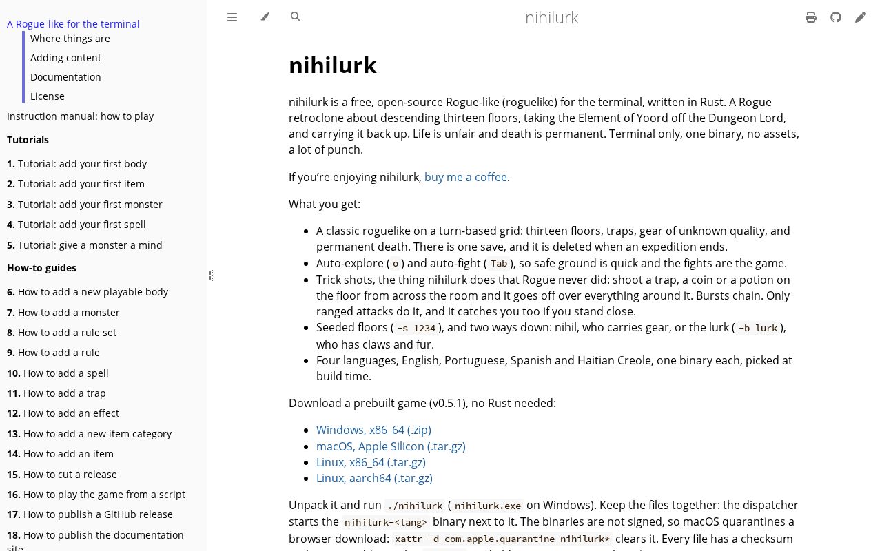 Preview of Nihilurk