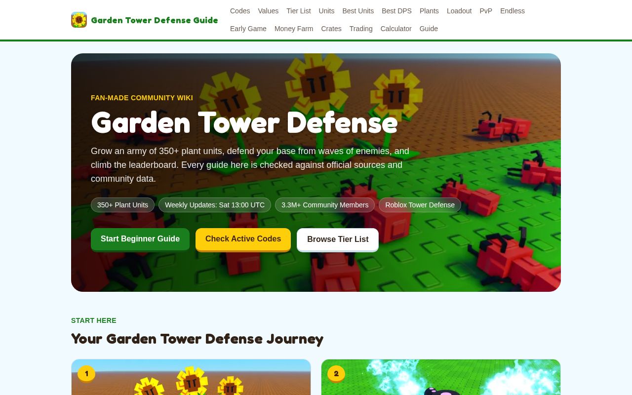 Preview of Garden Tower Defense Guide
