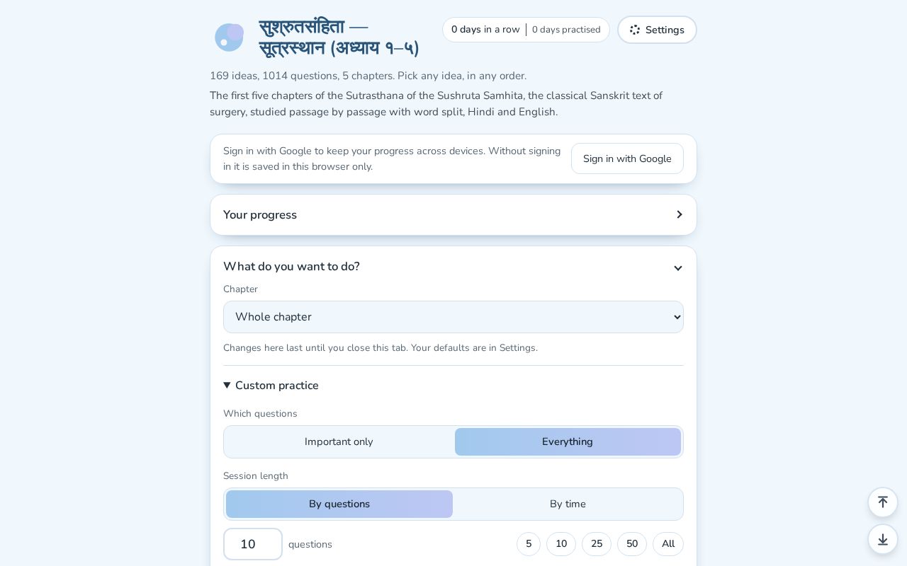 Preview of Sushruta Samhita