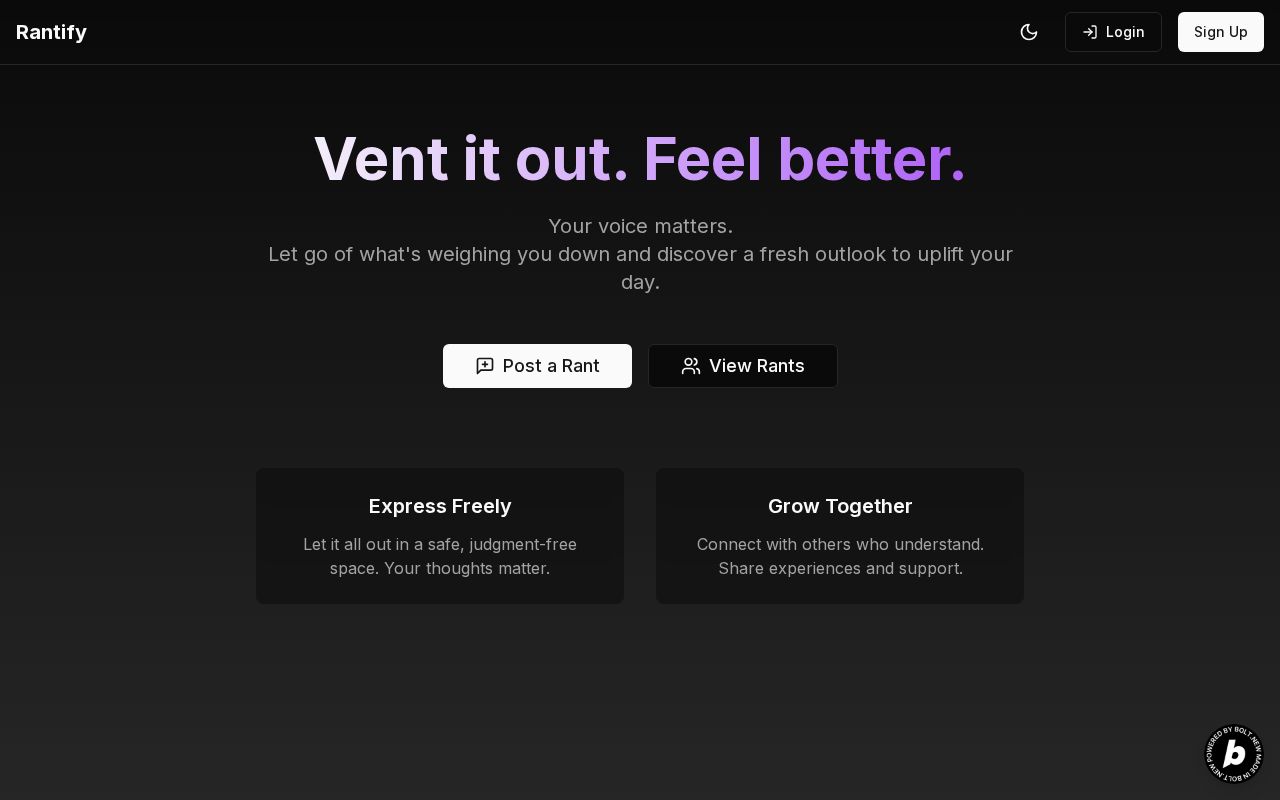 Preview of Rantify