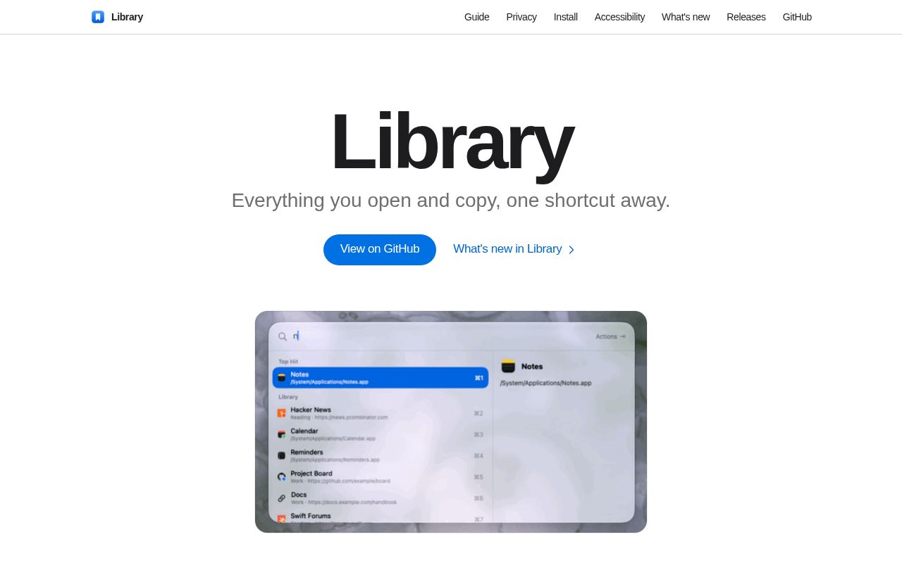 Preview of Library Site