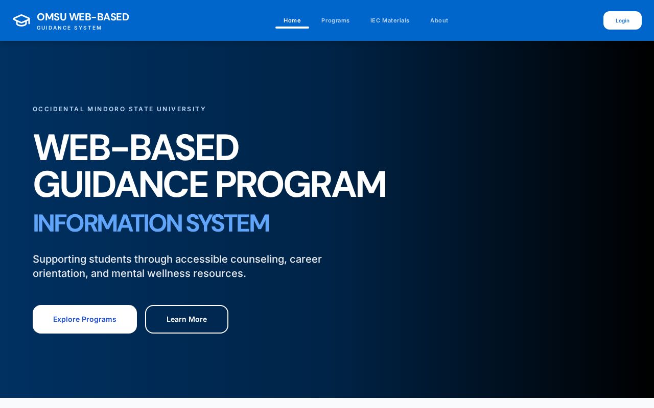 Preview of Omsc Web App