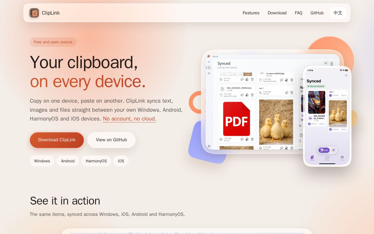Preview of ClipLink