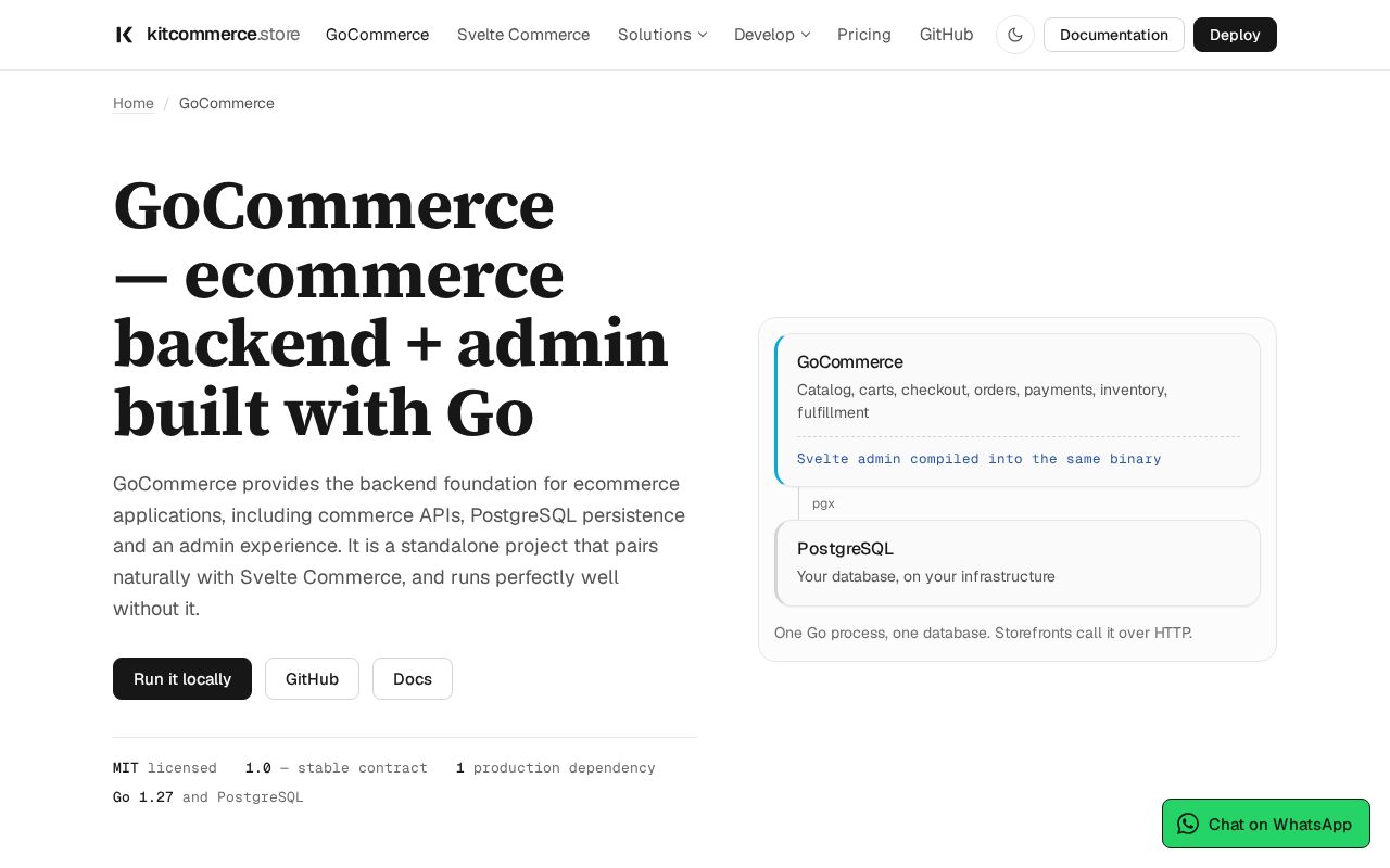 Preview of Gocommerce