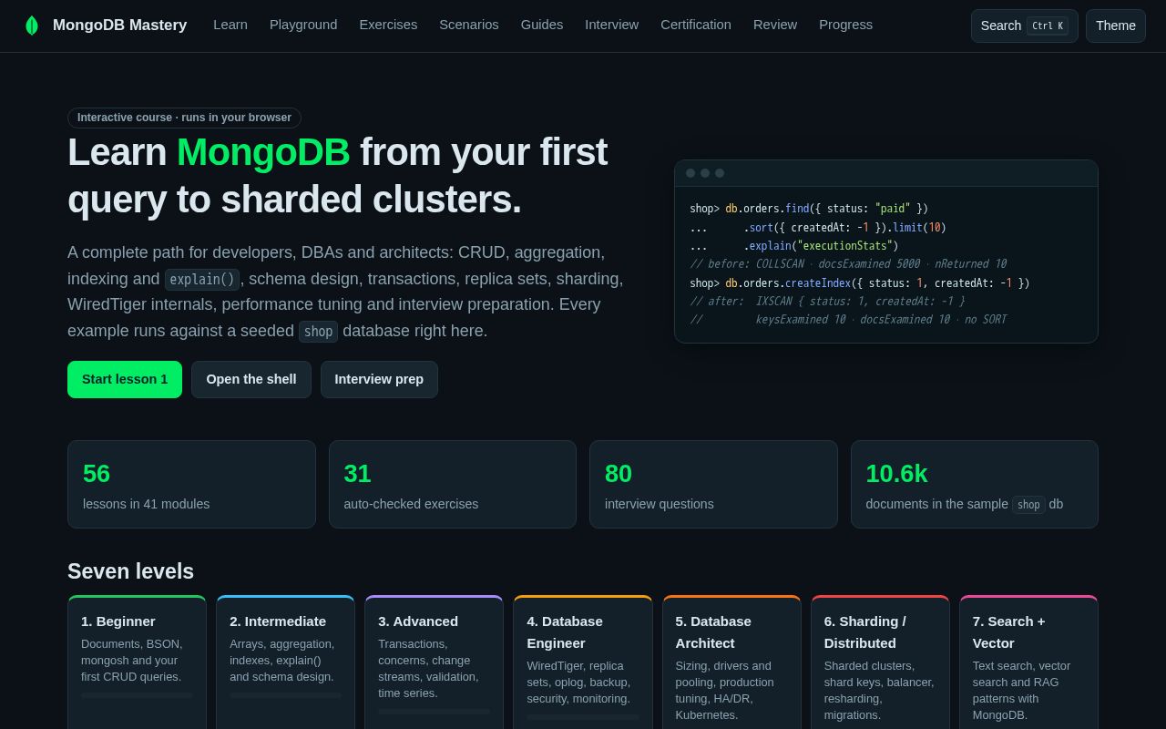 Preview of MongodbLearning