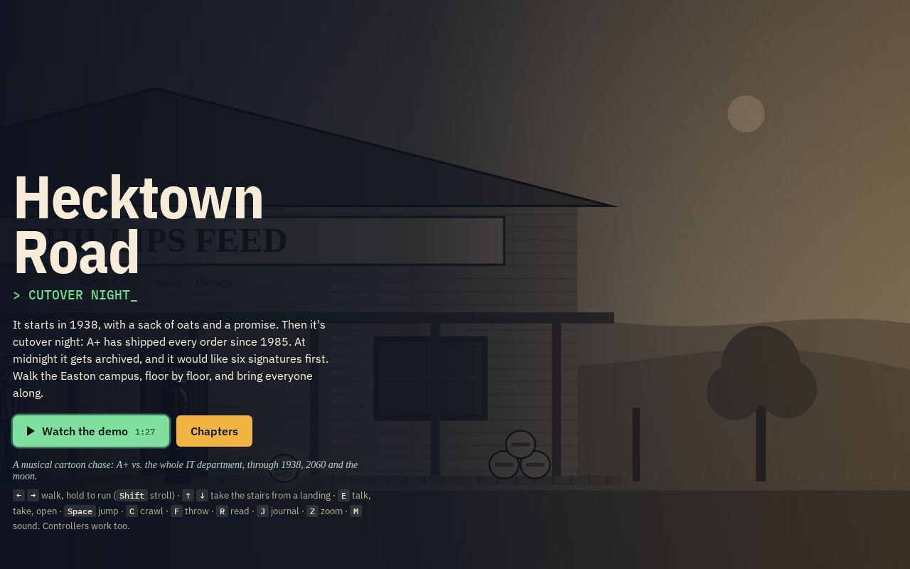 Preview of Hecktown Cutover Night