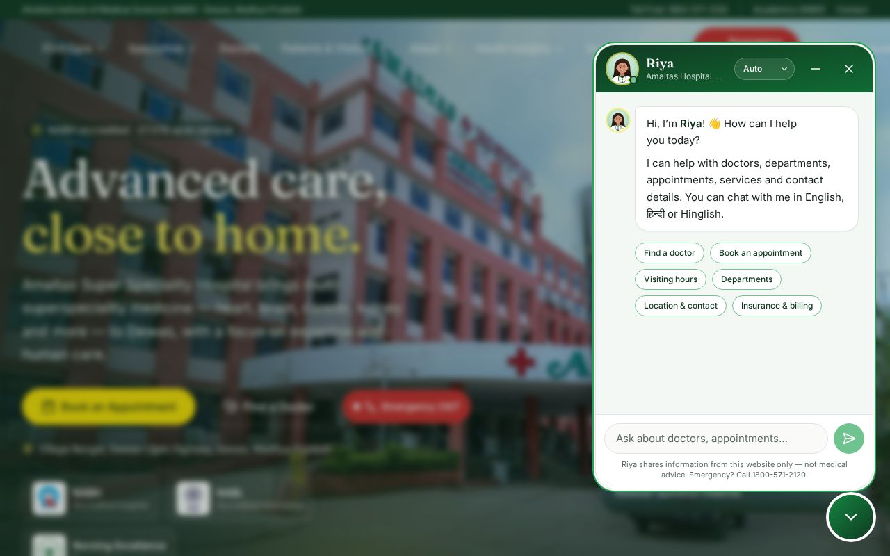 Preview of Amaltas Hospital