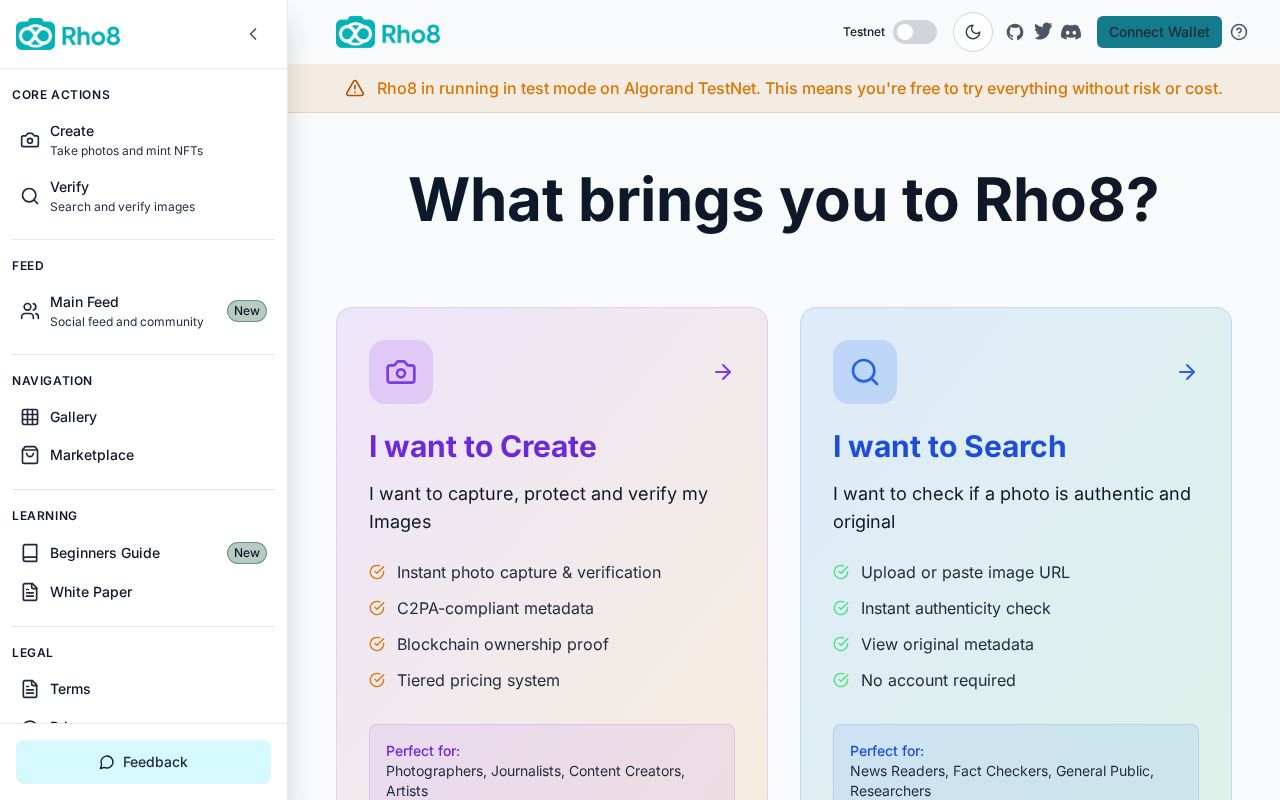 Preview of Rho8 – The Truth Layer for Digital Images