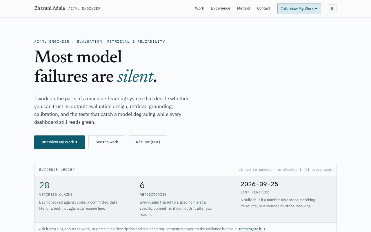 Preview of Bhavani Abhavi Github Io