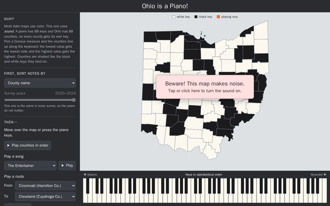 Preview of Ohio Piano Claude Test