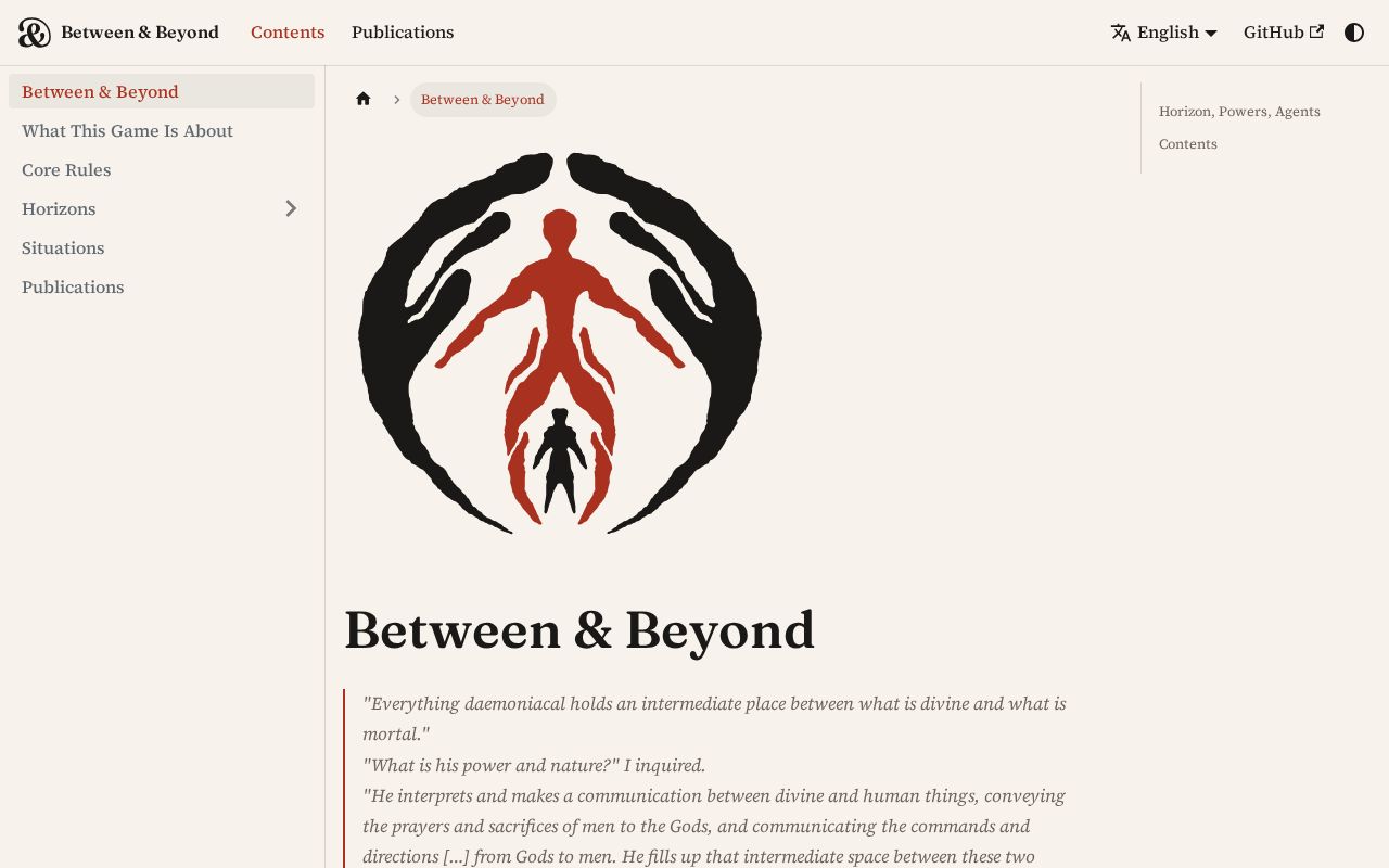 Preview of Between And Beyond