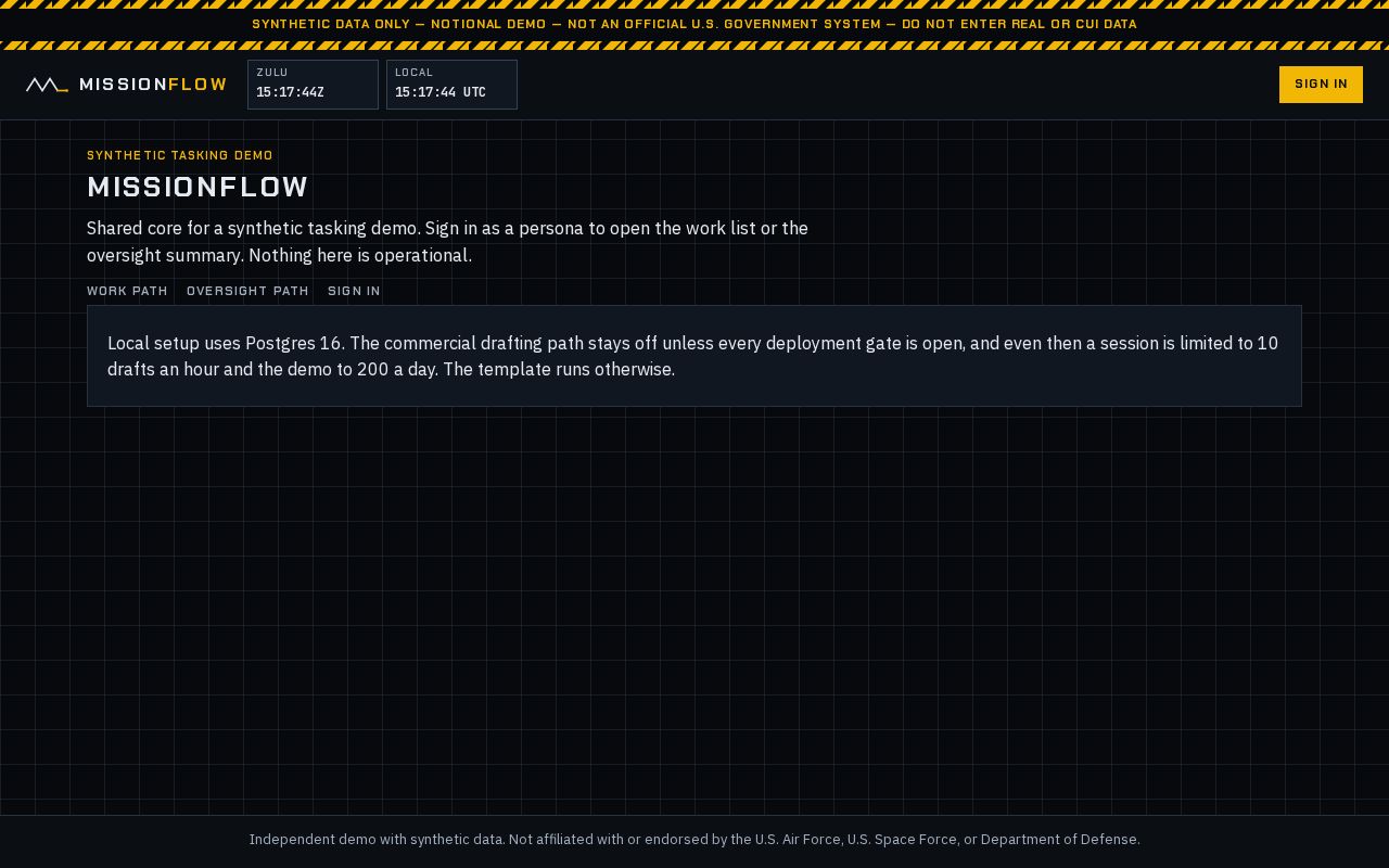 Preview of Mission Flow Mvp